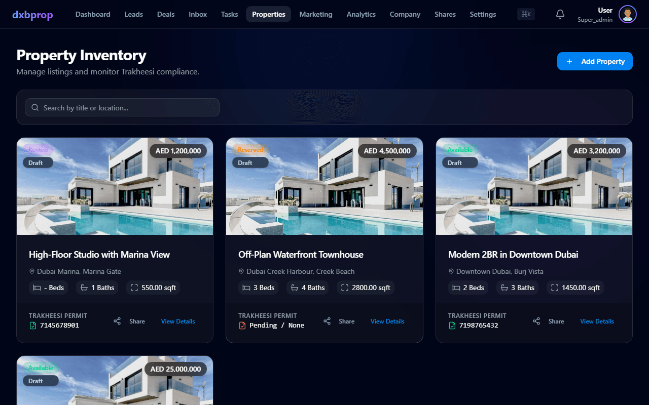 Property Inventory